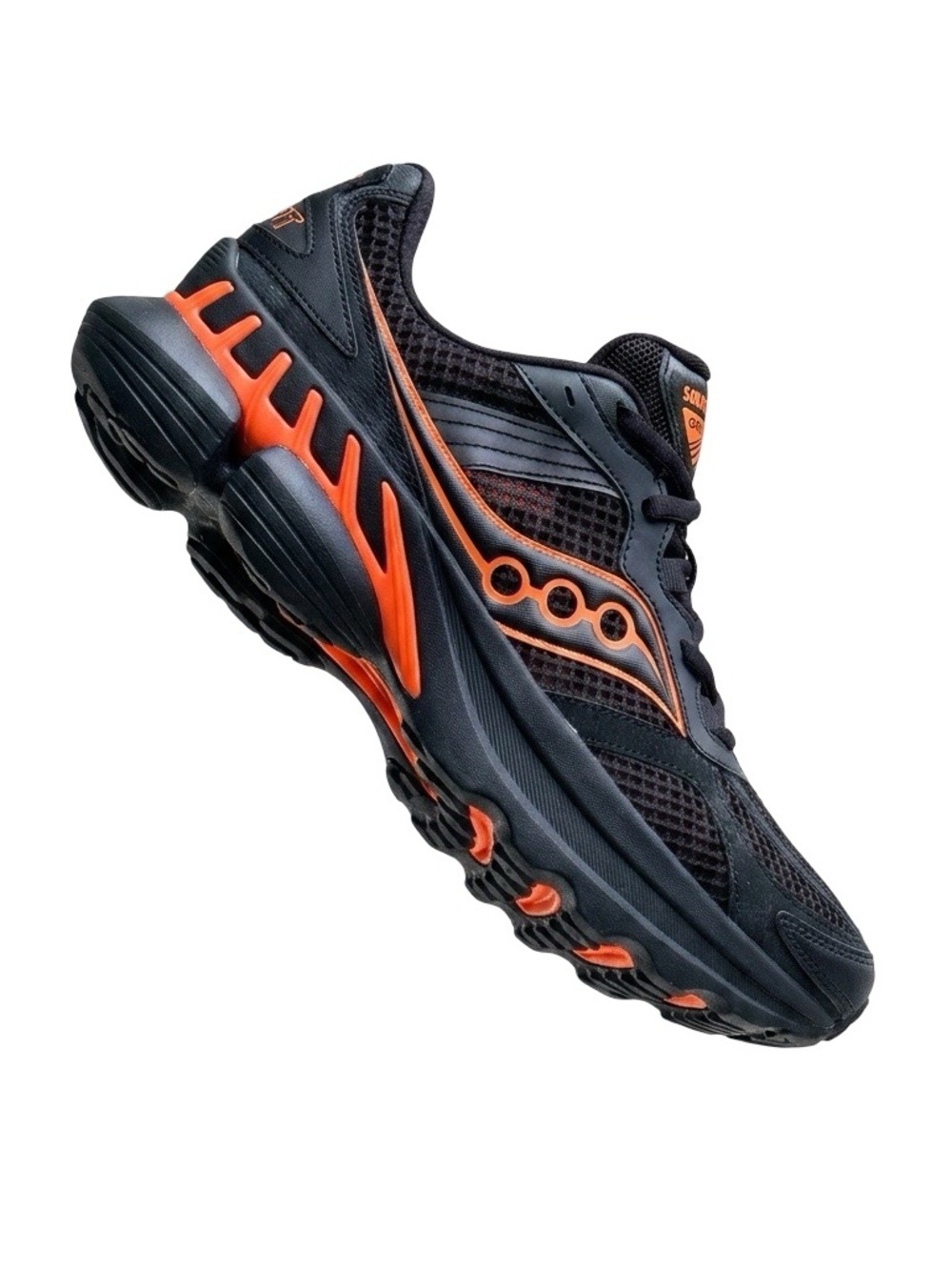 Saucony Grid NXT Factory Sample - Unreleased Black/Orange Colorway - Men’s Size